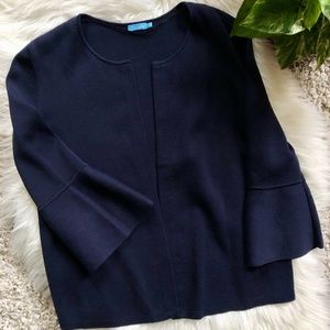 J. McLaughlin Open Bell Sleeve Cardigan | XS